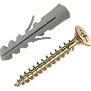 TARUGO + TORNILLO 6MM X UNIDAD