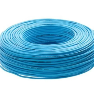 CABLE UNIPOLAR 1 X 4 CELESTE ROLLO X50 METROS