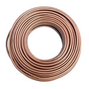 CABLE UNIPOLAR 1 X 4 MARRON ROLLO X50MTS