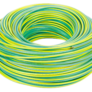 CABLE UNIPOLAR 1 X 4 VERDE/AMARILLO ROLLO X50 METROS