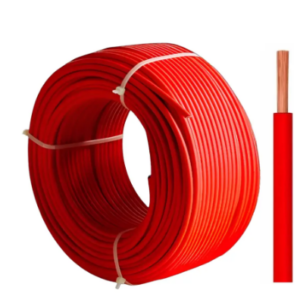 CABLE UNIPOLAR 1 X 6 ROJO POR METRO