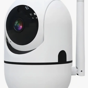 Cámara Seguridad Wifi Full Hd Motorizada Altavoz Micrófono Color Blanco