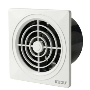 Extractor De Aire Kudu 6 Pulgadas Baño Cocina Blanco 150mm
