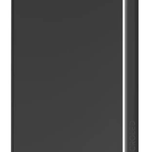 Tecla Smart 1 Canal Con Capacitor Macroled Tokio Negro 7 A 220v